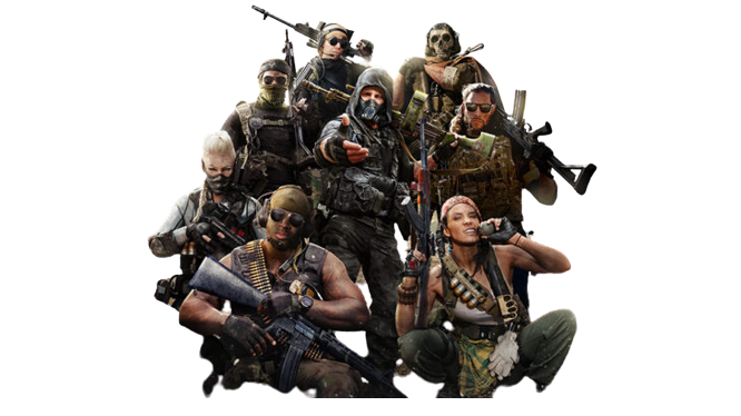 Personnage de Call of duty sur le site de Call of Duty France discord